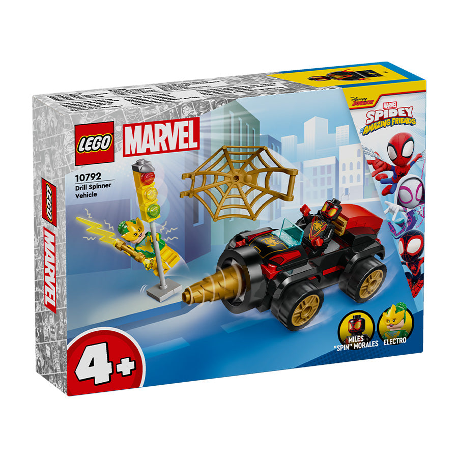 Đồ chơi lắp ráp xe máy khoan của miles morales lego spidey 10792