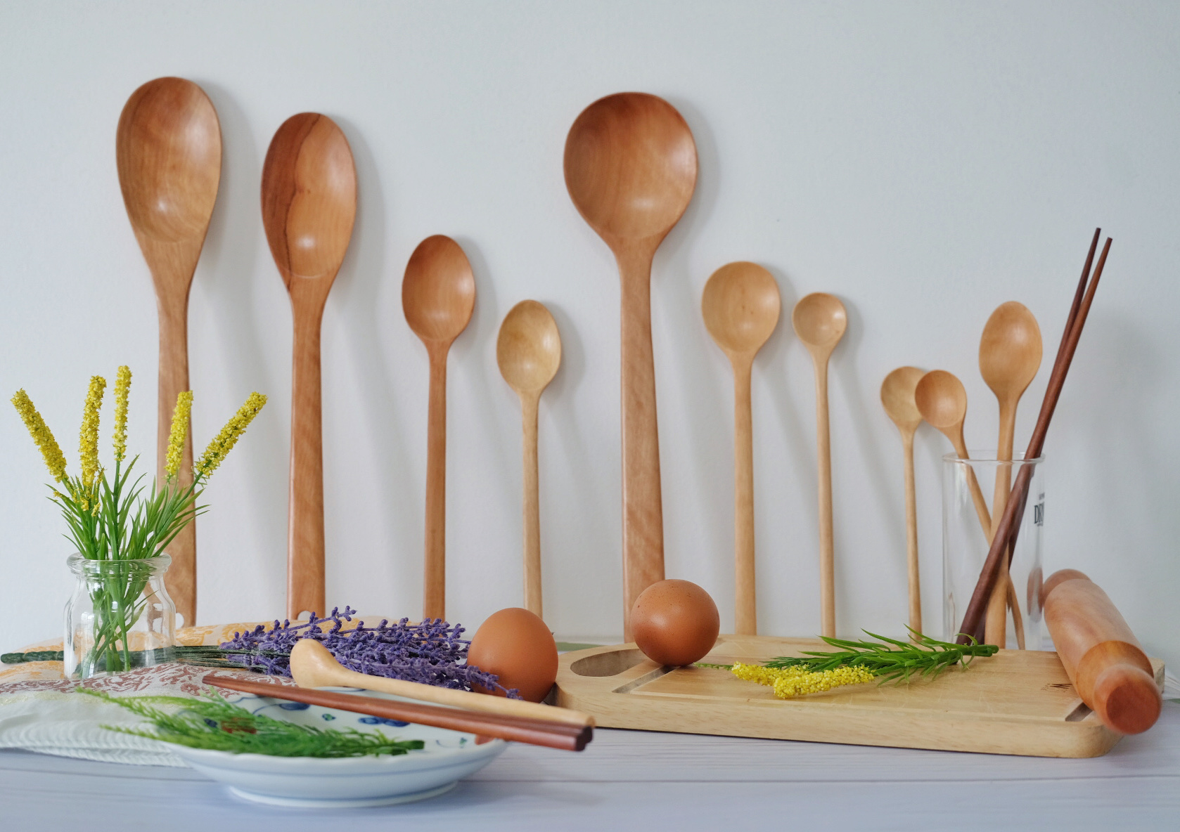 Thìa muỗng gỗ tròn - Hàng xuất khẩu