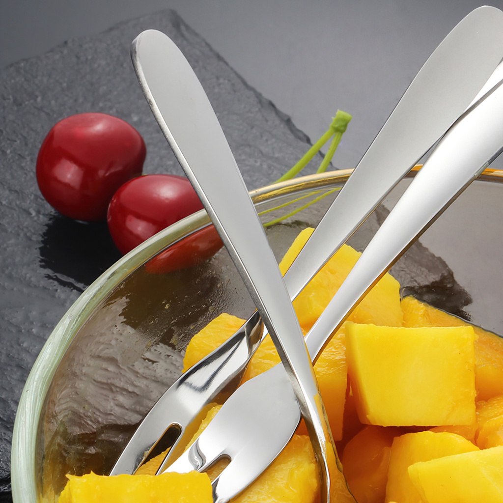 Stainless steel fork-fruit fork-Lumbley