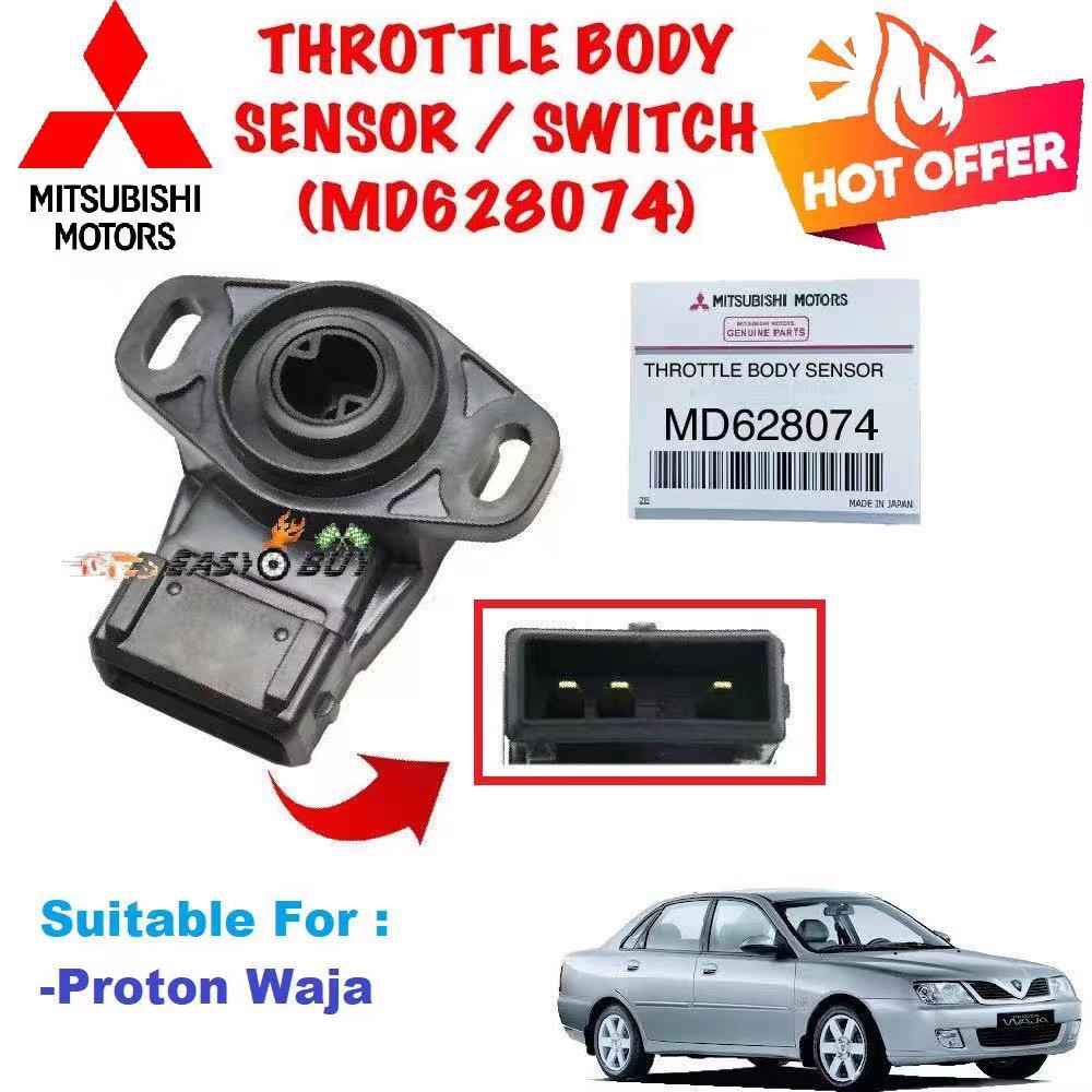 Original THROTTLE BODY SWITCH /Sensor PROTON WAJA (3PIN) MD628074 Lazada
