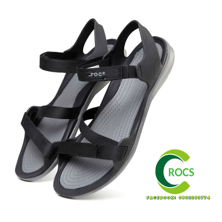 GIÀY SANDAL CHỐNG HÔI CHÂN -CROCS- WEBBING NỮ