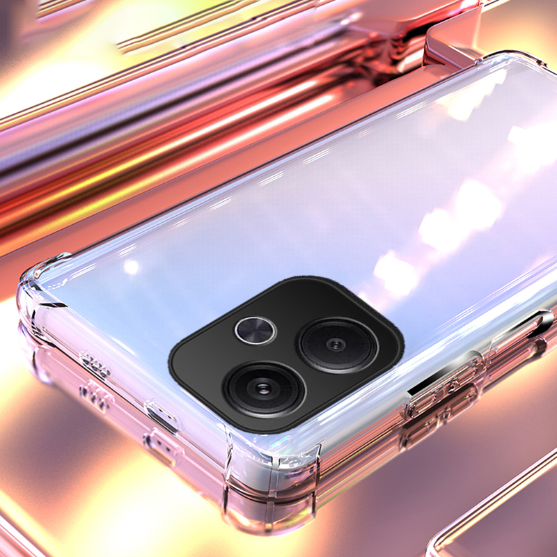 Phone case For Redmi 13X Back Cover Soft Transparent Full Protection shockproof Armor For Back cover For Xiaomi Redmi 13X 4G case.