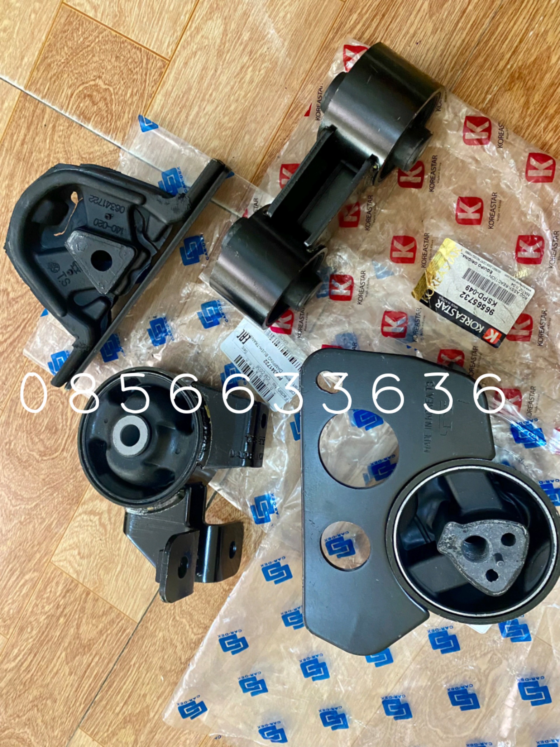 Bộ cao su chân máy Matiz 1 , Matiz 2 ( giá bán 1 bộ 4 chân như ảnh )