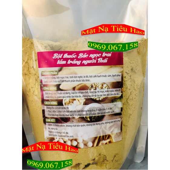 Bột đắp mặt nạ Thuốc Bắc handmade 1kg