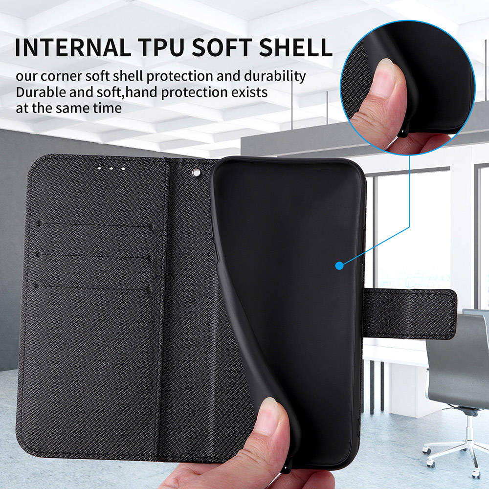 FOR iPhone 15 PIUS Case Casing Flip PU Wallet Leather Case iPhone 15 - 15 PRO Back Phone Cover