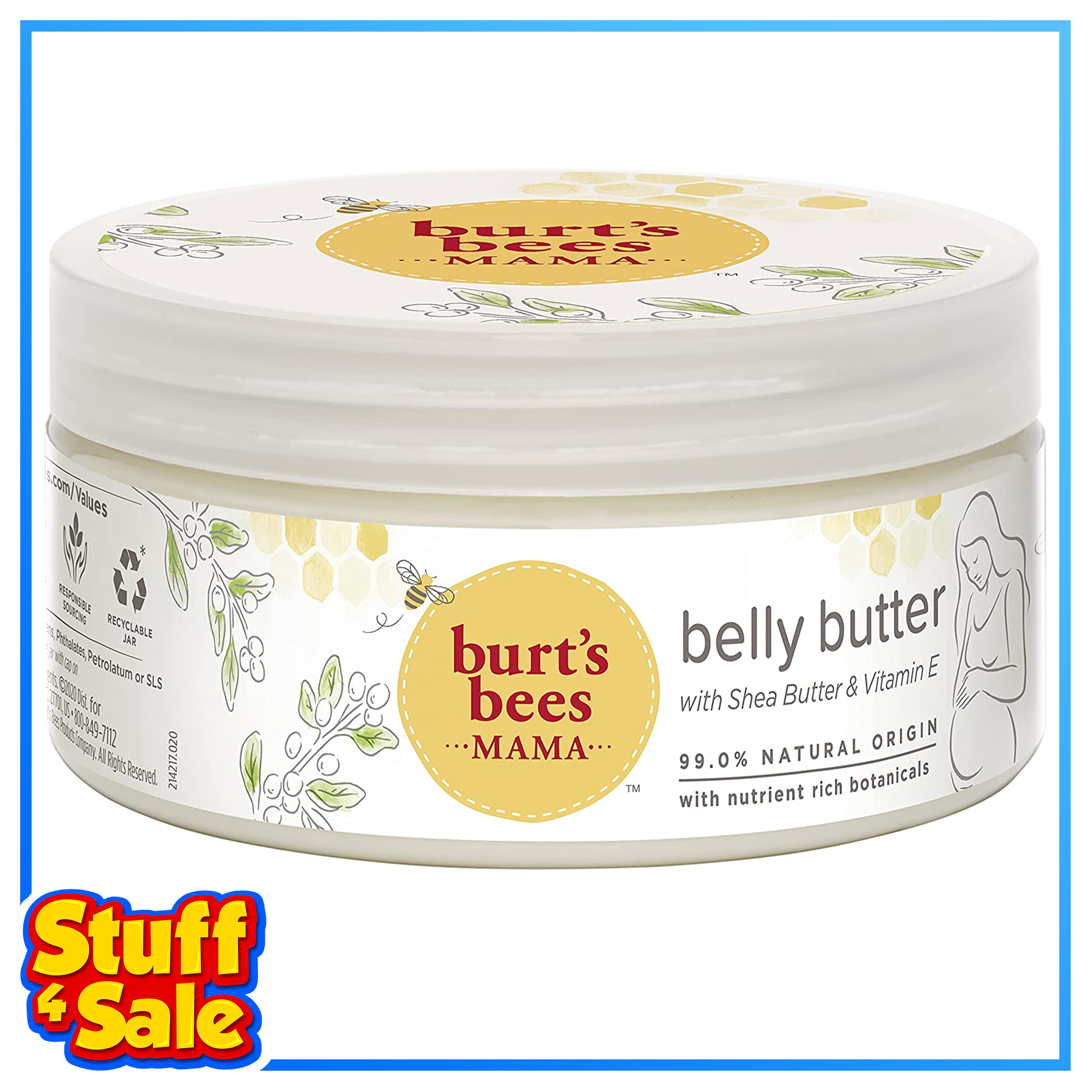 Burt's Bees Mama Bee Belly Butter 6.5oz 185g Lazada PH