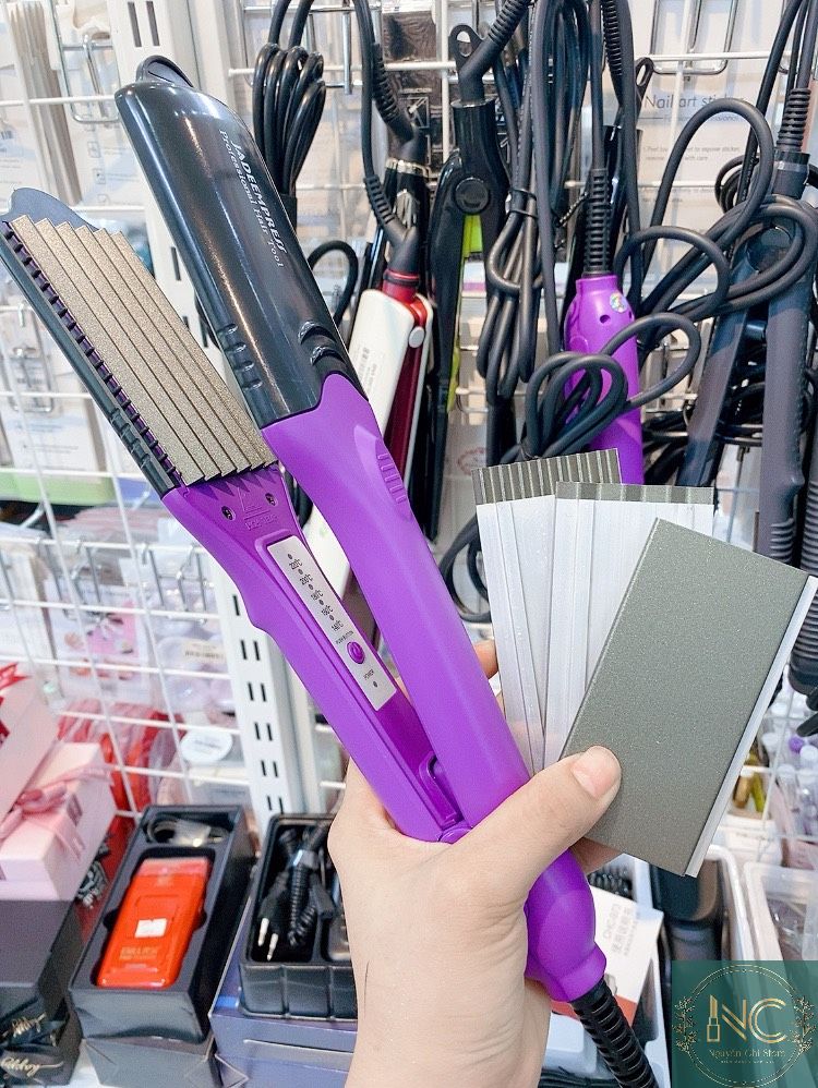 Máy dập bấm xù tóc thay bản đa năng 4in1