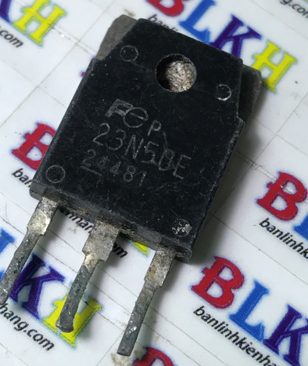 Ic mosfet kênh n 23n50e 23n50 23a 500v to-247 tháo máy