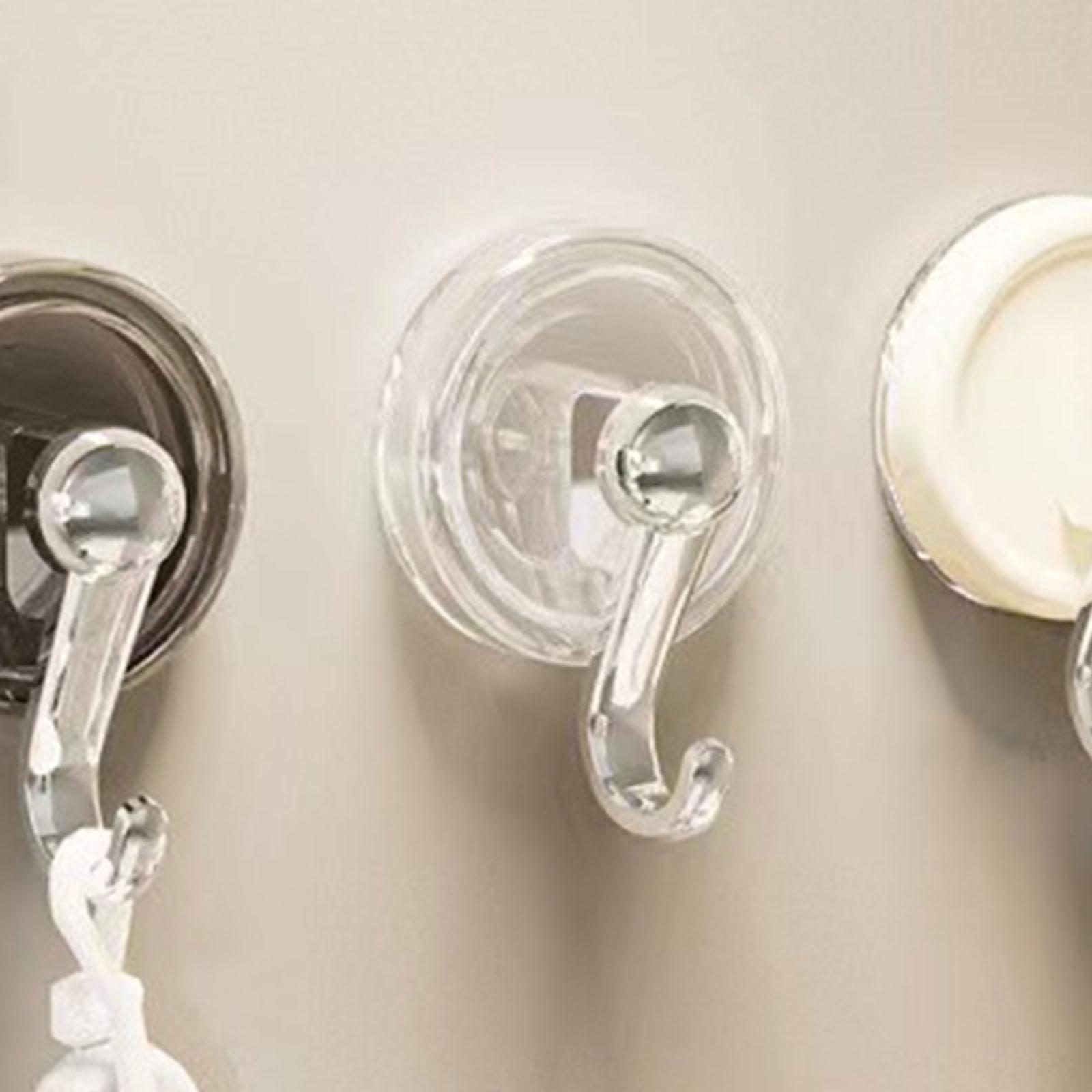thumbnail image 2 of Large Suction Cups For Wreaths No Drill S Suction Cup Hooks - 4pc Stainless Steel No-Drill Hangers Suction Cup Wreath Hangers 2 of 10