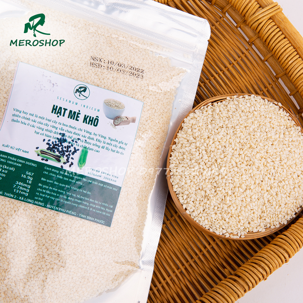 250GRAM MÈ TRẮNG SẠCH HẠT SỐNG