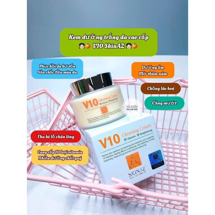 Kem V10 Skinaz Hàn Quốc