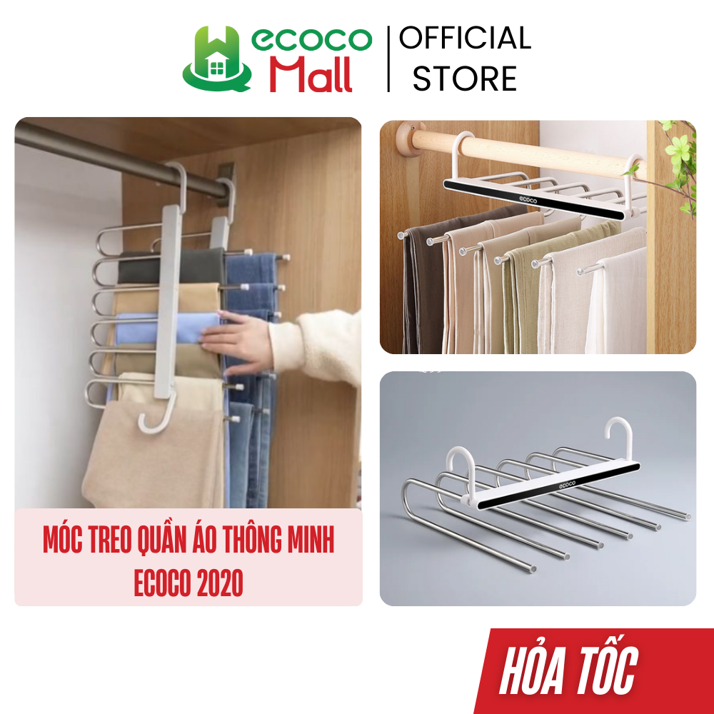 MÓC TREO QUẦN ÁO THÔNG MINH ECOCO E2020