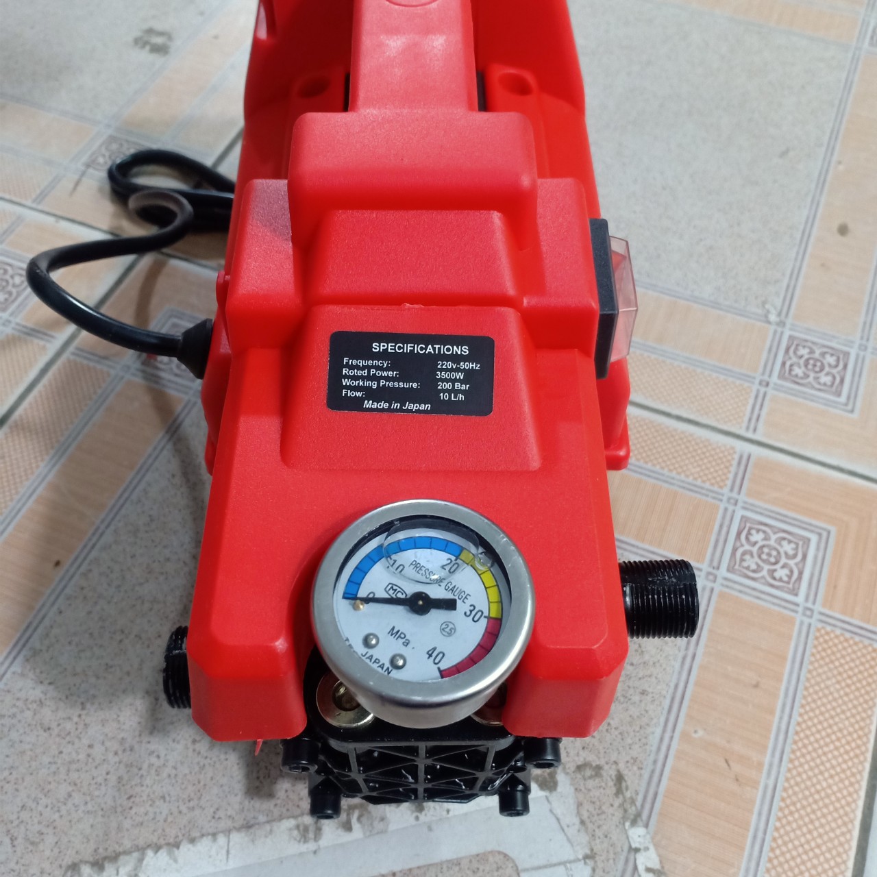 Máy Rửa Xe BosS Siêu Khỏe-dây áp lực 15M