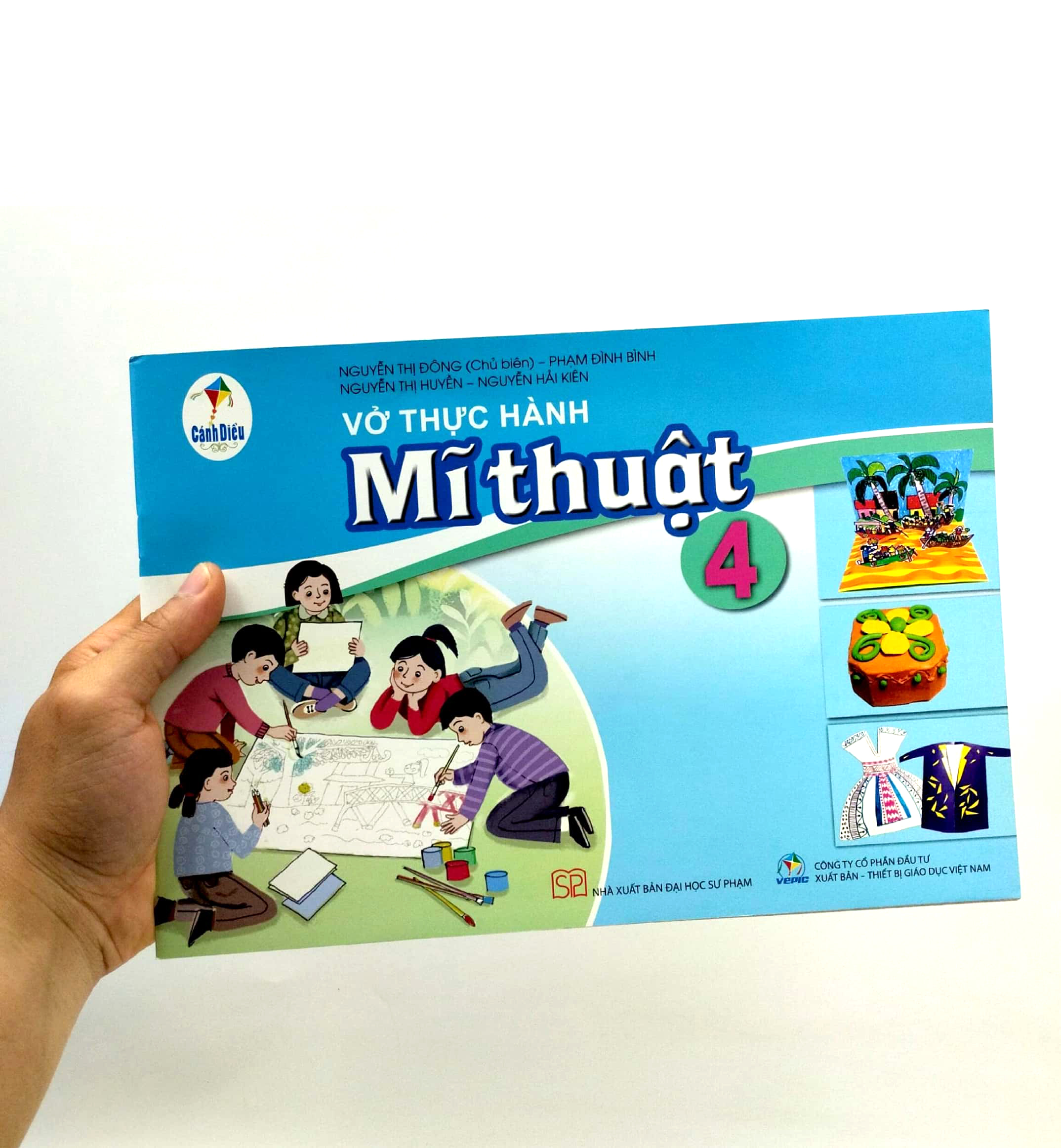 Sách Fahasa - Vở Thực Hành Mĩ Thuật 4 (Cánh Diều) (2023)