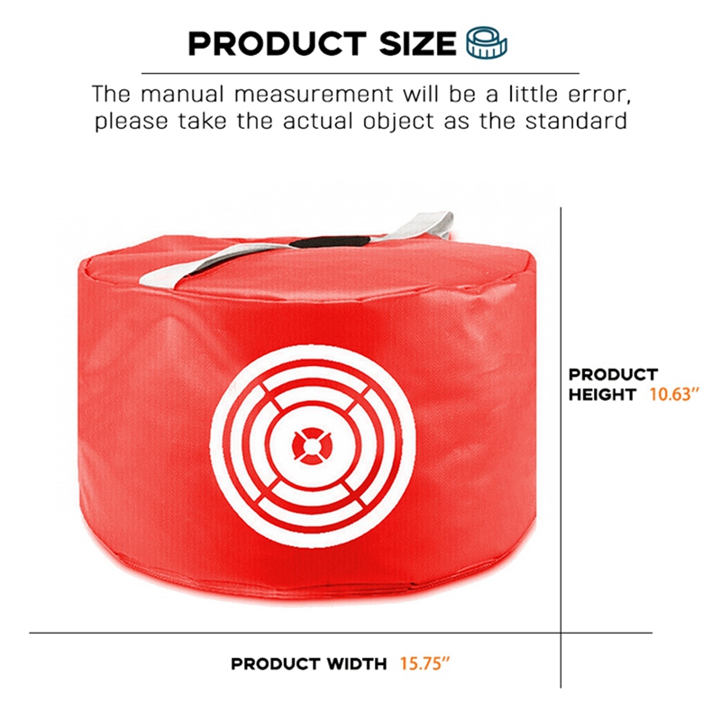 Golf Impact Power Smash Bag Hitting Bag Swing Training Aids Impact Swing Trainer Golf Swing Training Bag