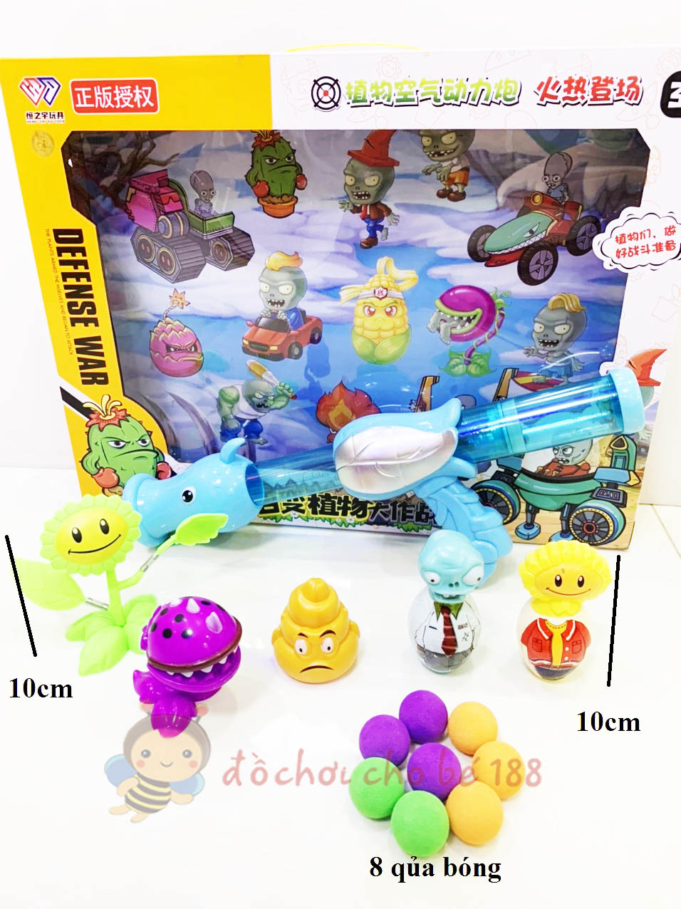 [HCM]Bộ Đồ chơi thụti Bóng zombie