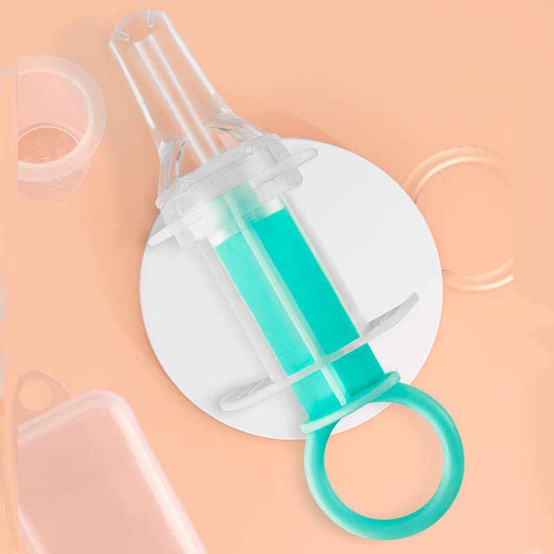 Dụng cụ cho bé uống thuốc có đầu silicon an toàn (dạng xilanh)
