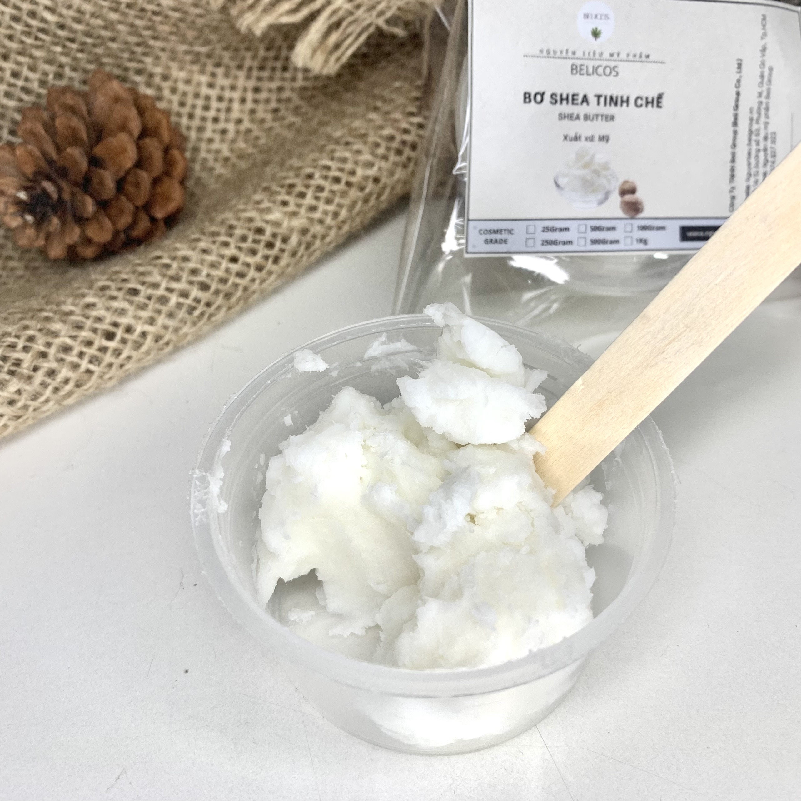 Bơ Hạt Mỡ - Bơ shea làm son môi - Shea Butter