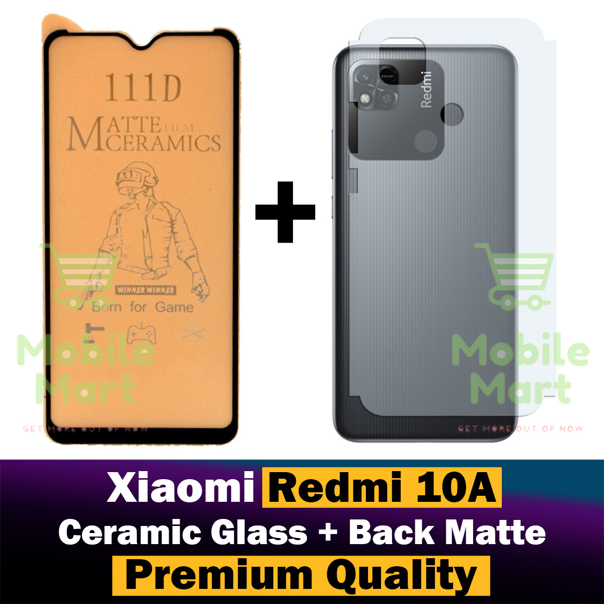 Xiaomi%20Redmi%2010A%20Matte%20Glass%20Protector%20Ceramic%20Glass%20+%20Back%20Protector%20Carbon%20Fiber%20Matte%20Soft%20Skin%20Sheet%20For%20Xiaomi%20Redmi%2010A%20-%20Image%202