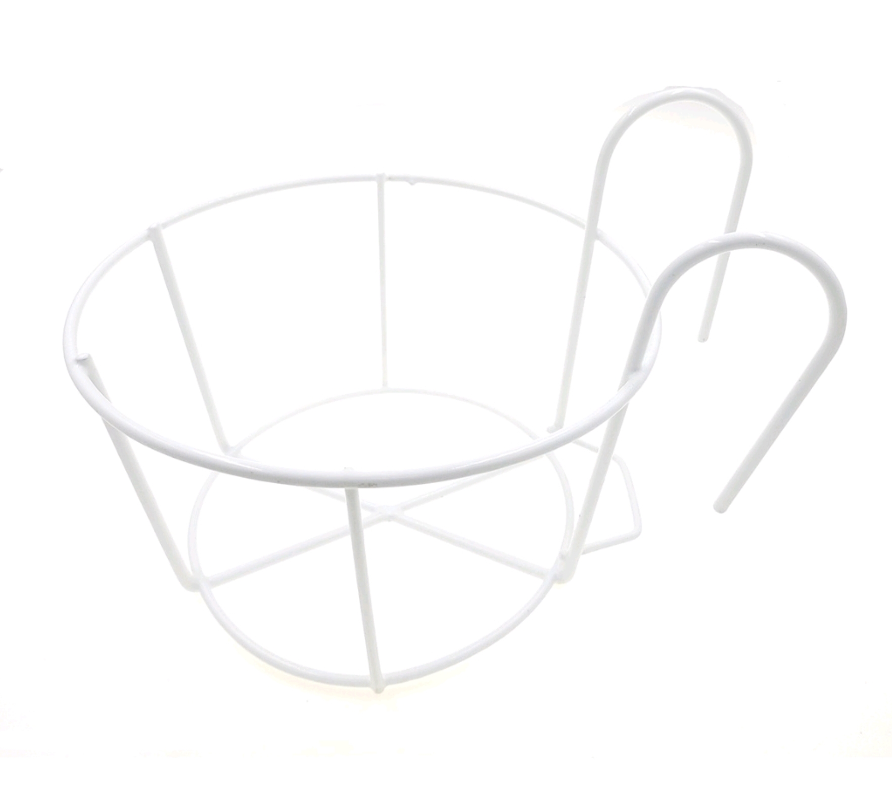 [SG SHOP SELLER] Balcony Round Metal Plant Pot Hanging Stand In 6 Inch