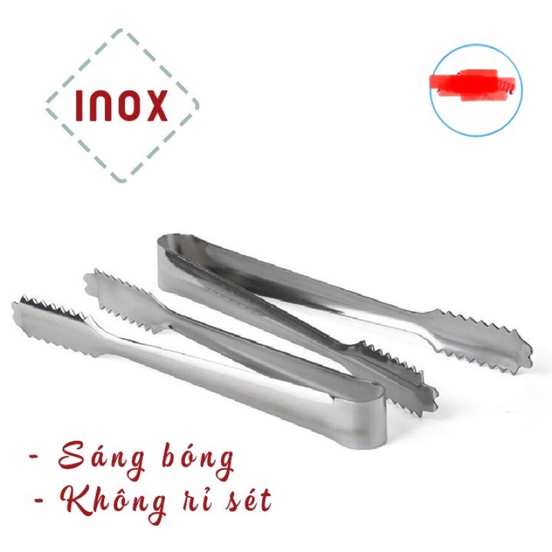 ⛔GIADUNGHOALONG⛔ Kẹp gắp đá (LOẠI TRƠN)