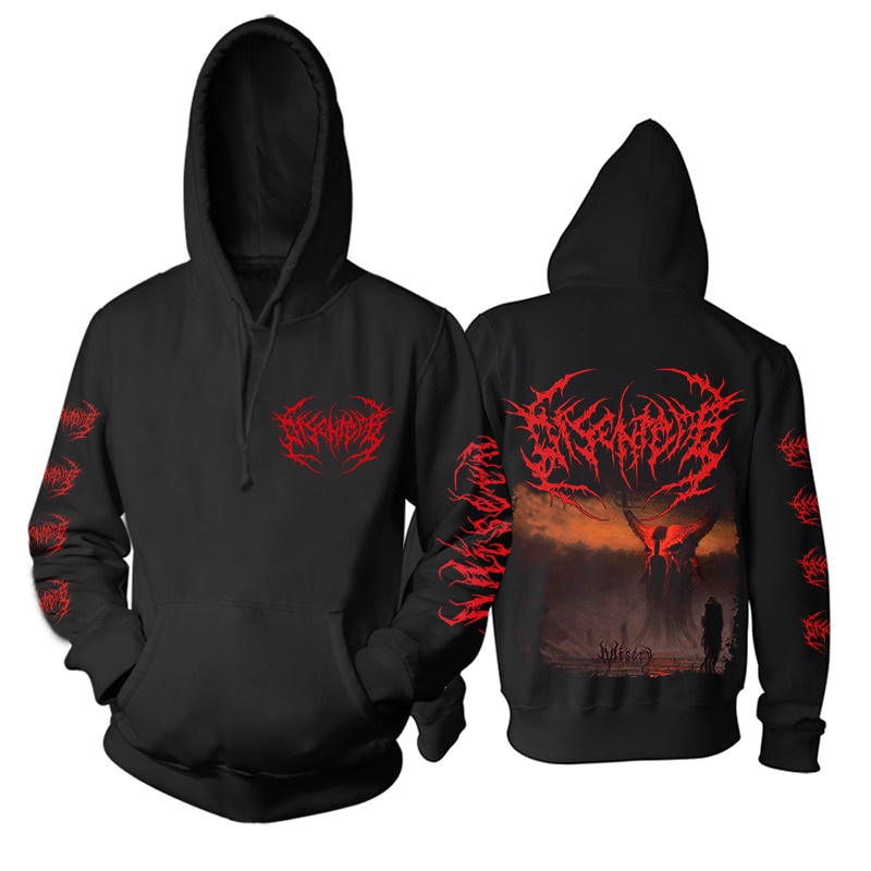 Horrible Disentomb Zipper Sweatshirt Rock Death Demon Nice Soft