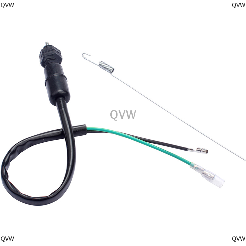 QVW 1 Bộ công tắc phanh sau công tắc phanh sau đèn phanh trống xe máy + lò xo