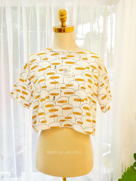 Áo Thun Tay Lỡ Con Vịt Duckyy