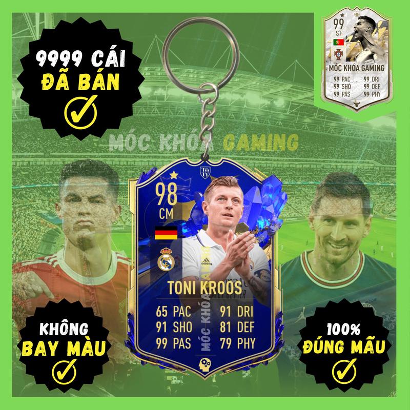 [BST] Móc Khóa các cầu thủ CLB Real Madrid