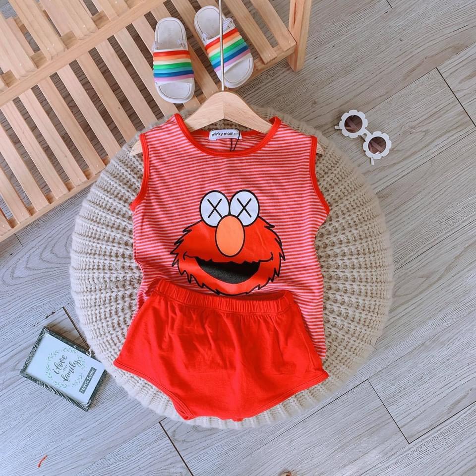 Sale 50% bộ chip icon minky mom sợi dệt bé trai bé gái size 5-16kg