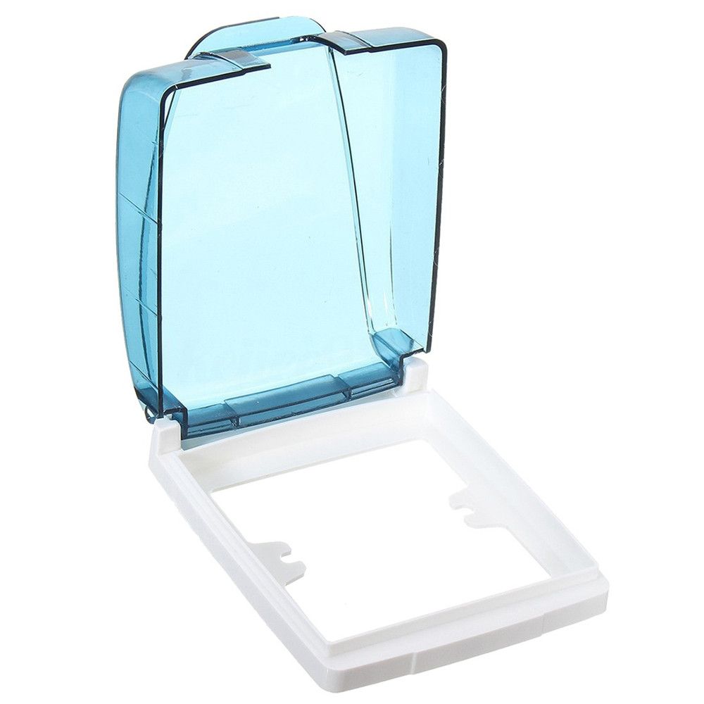 VALER Plastic Wall Socket Box Waterproof Switch Protector Wall Socket Cover Switch Box 86 Type