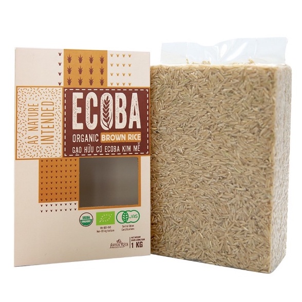 Gạo hữu cơ kim mễ, organic brown rice