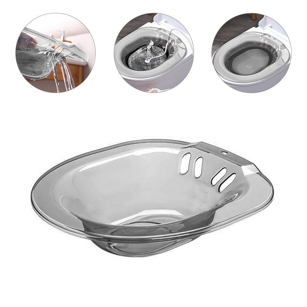Bathroom Toilet Seat Sitz Bath Basin Pregnant Women Hemorrhoids Sitz