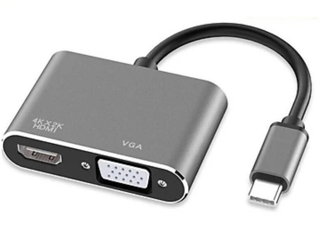 [HCM]Bộ Chuyển đổi USB Type C sang HDMI và VGA