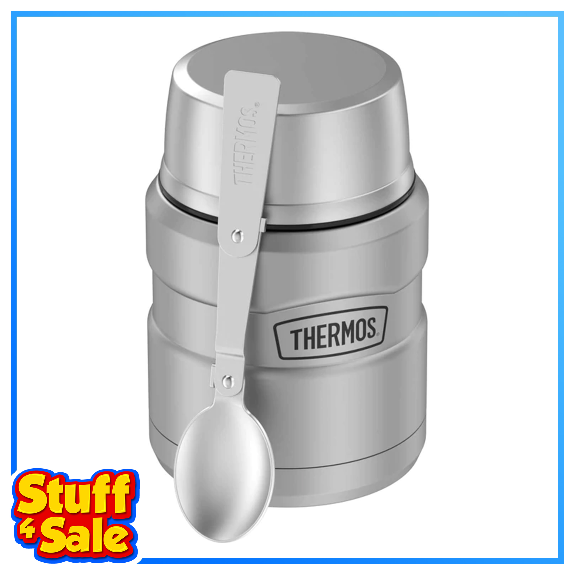 Thermos Stainless King 16 oz Food Jar with Folding Spoon Lazada PH
