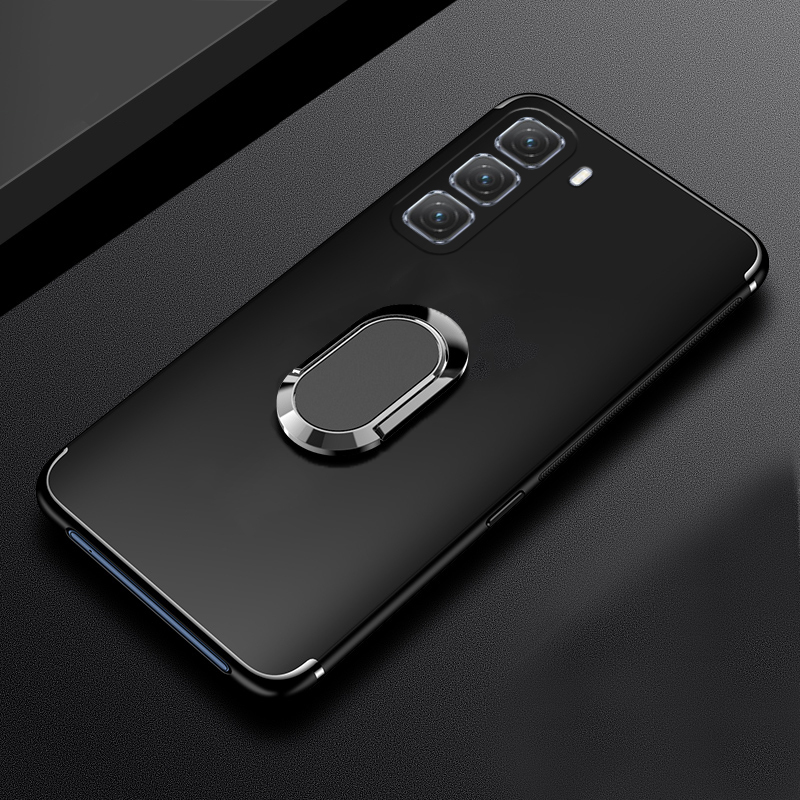 For infinix Hot 50 Pro Plus Case Soft Silicone Matte Full Protector Shockproof Car Adsorb Holder Ring For infinix Hot 50 Pro + Back cover Phone Cases.