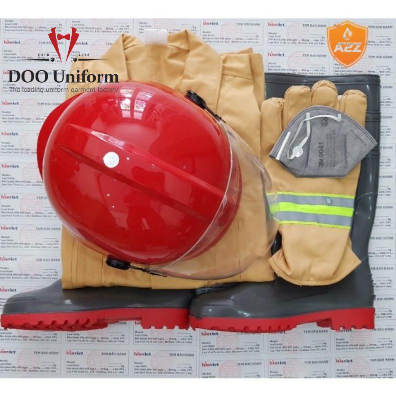 Bộ quần áo bảo hộ PCCC theo thông tư mới ƞhất 🔥 Hàng chuẩn có kiểm định của BCA