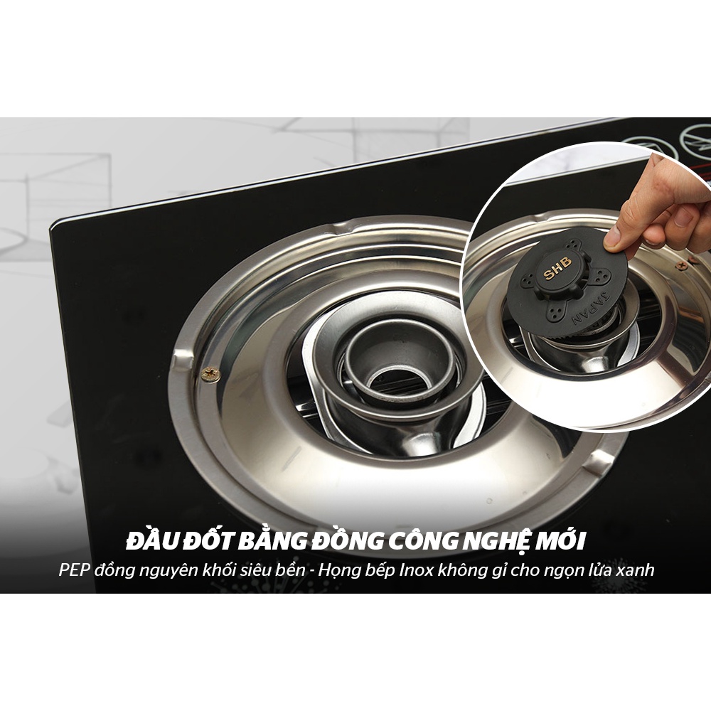 Bếp gas dương kính Sunhouse SHB3365