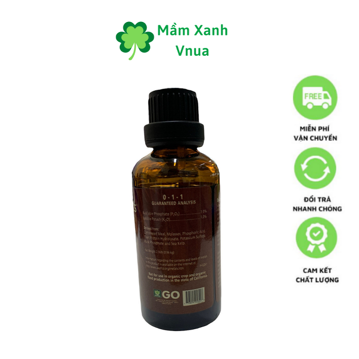 [FreeShip] Siêu Kích Rễ Hữu Cơ - Bio Root 0-1-1 - Chai 50ml