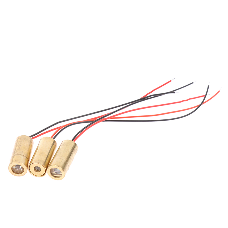 Modulo Laser Rosso A Croce 650nm 9mm 50mW – Testa In Rame 3V – Generico - Foto 3
