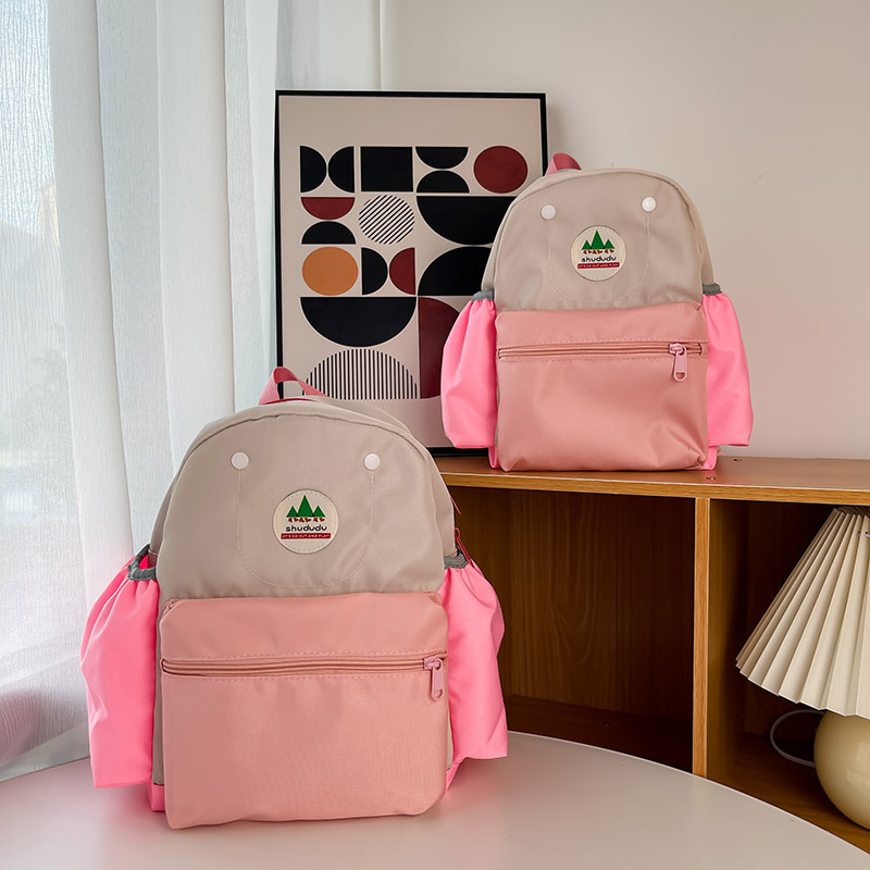 AMILA Korean style ins children's backpack cute alphabet kindergarten The trend of anti-lost backpacks for boys and girls aged 3-5 years old