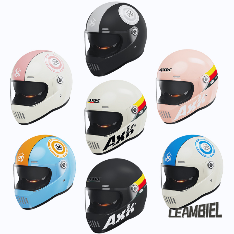 Leambiel ready stock Compact Full Face Helmet For Motorcycle Street Bike