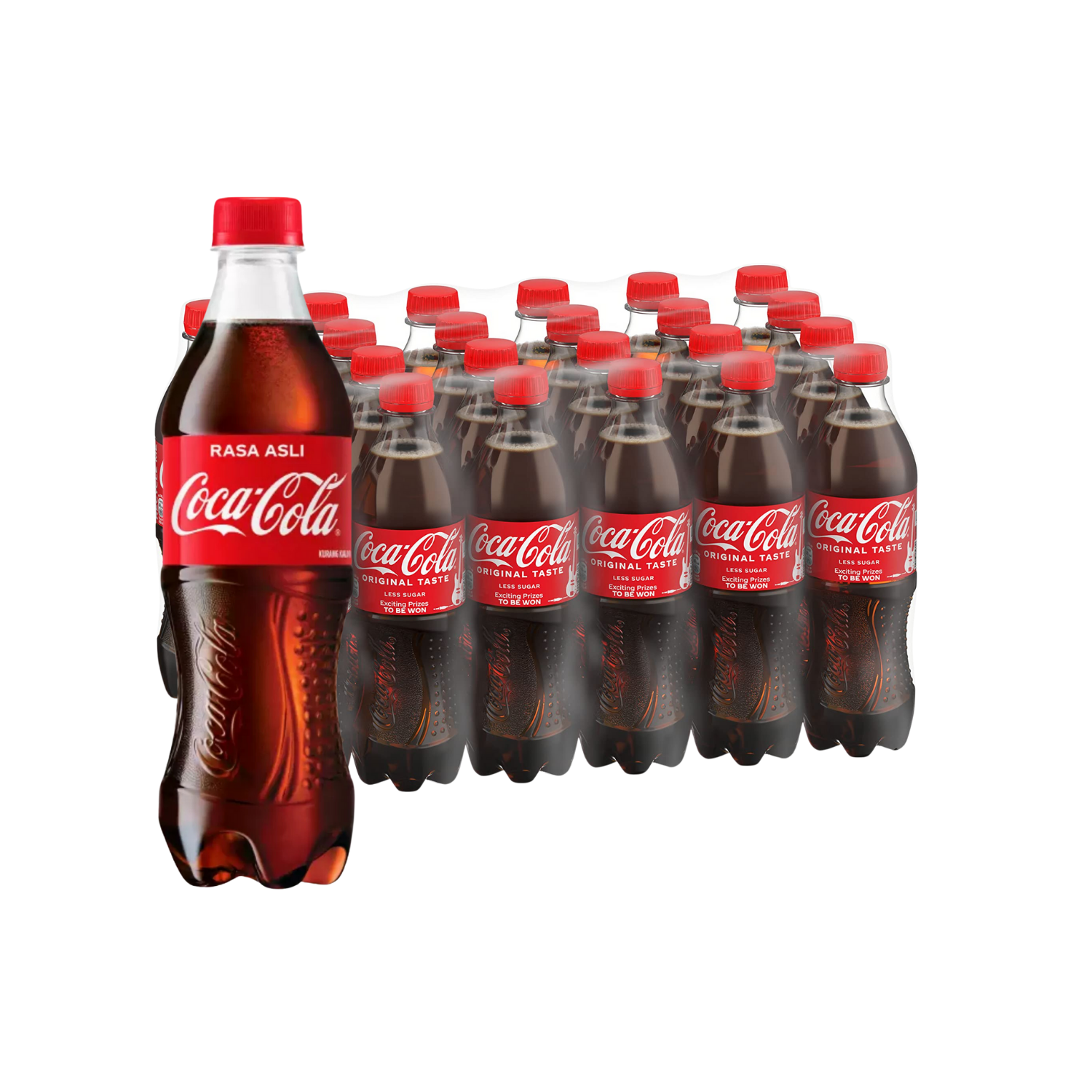 COKE Original Taste 500ML X 24 (BOTTLE) | Lazada Singapore