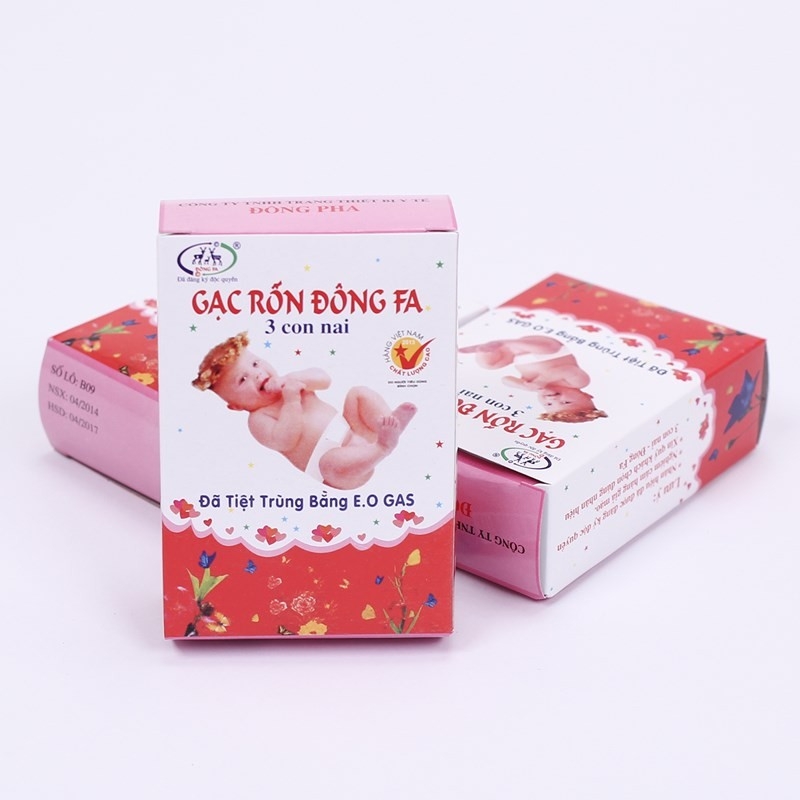 Hộp 3 chiếc Băng rốn cho bé sơ sinh