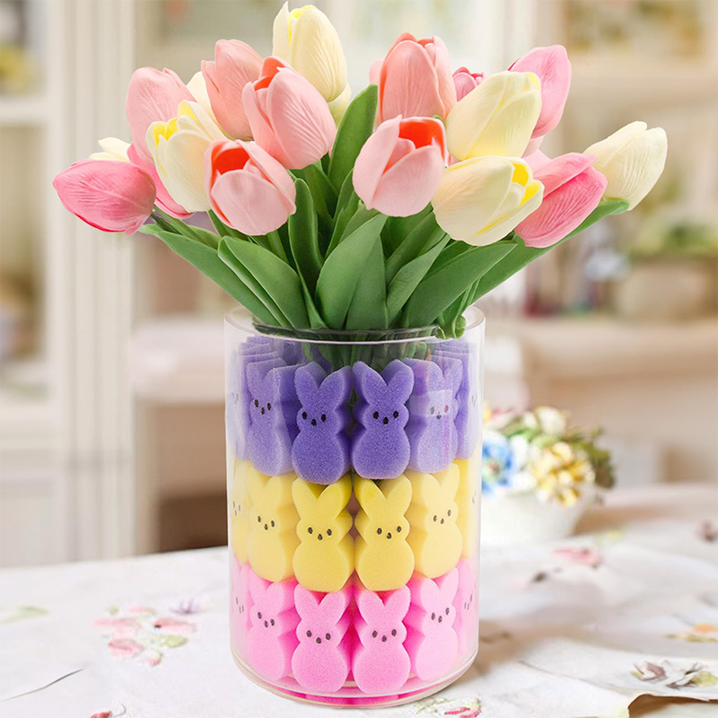 Easter%20Tulips%20Peeps%20Bunnies%20Vase%20Filler%20Set,%20Easter%20Decorations,%20Spring%20Decor%20Home%20Indoor%20Decoration%20Centerpieces%20For%20Tables,%20NO%20VASE%20-%20Image%208