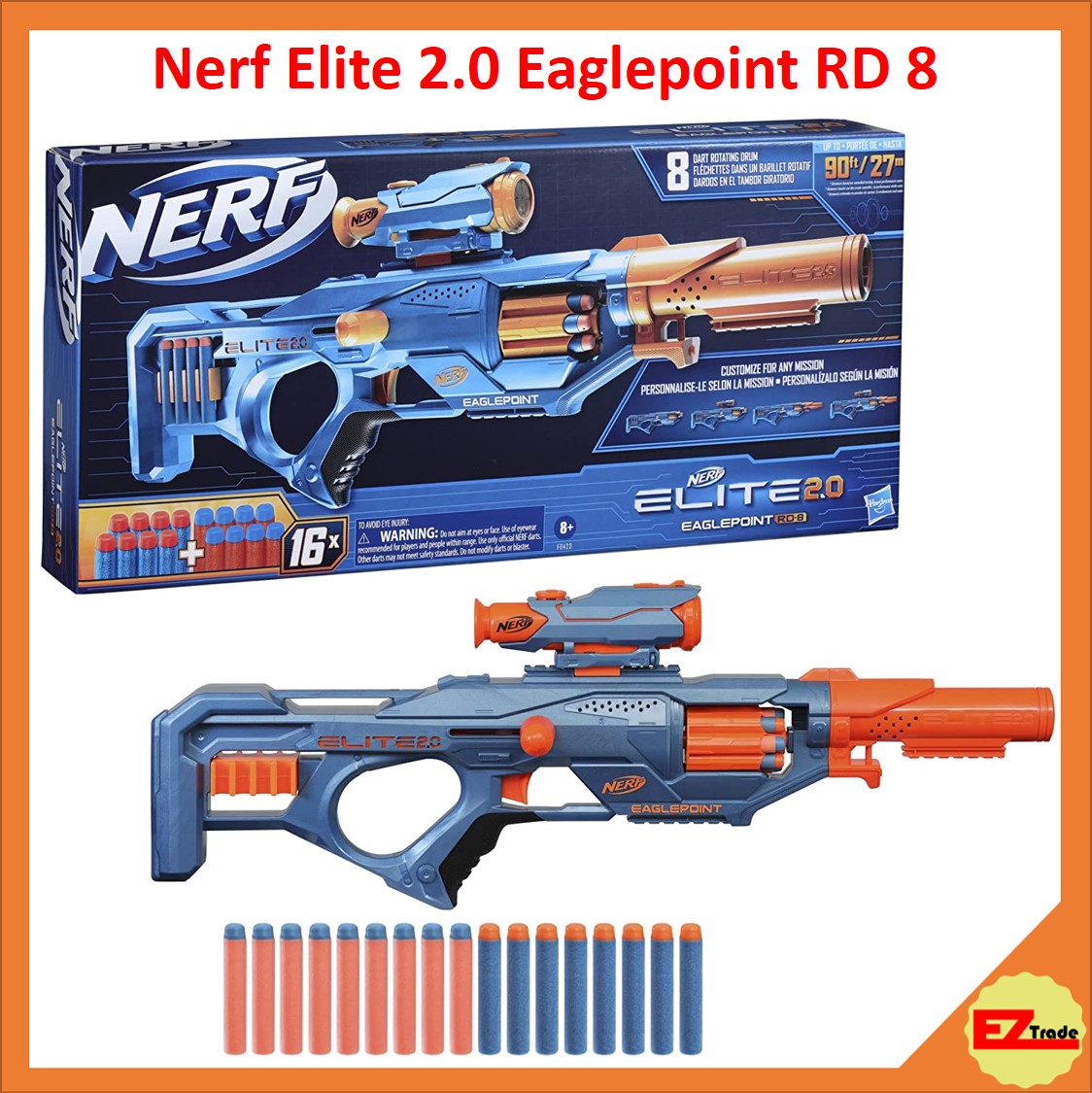 Nerf Elite 2.0 Eaglepoint RD-8 - Nerf
