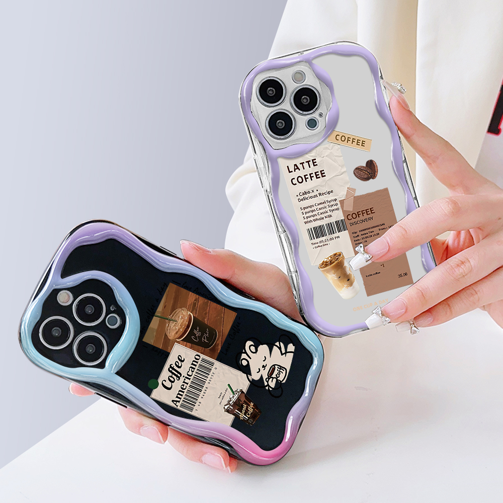 YYDS%20for%20Infinix%20Smart%209%20Hot%2050i%20Back%20Cover%20Coffee%20Label%20Case%20Cream%20Texture%20Wavy%20Edge%20Soft%20Silicone%20Mobile%20Cover%20-%20Image%207