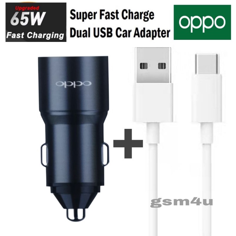 Car Charger 125w Charger Price 65w Charger Oppo 125w Fast Charger - Main Image