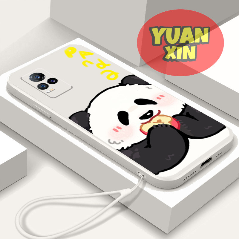 For Vivo V21E 4G Phone Case Cartoon Design Silicone Soft Shell TPU Case Shockproof Casing Camera Protective Case