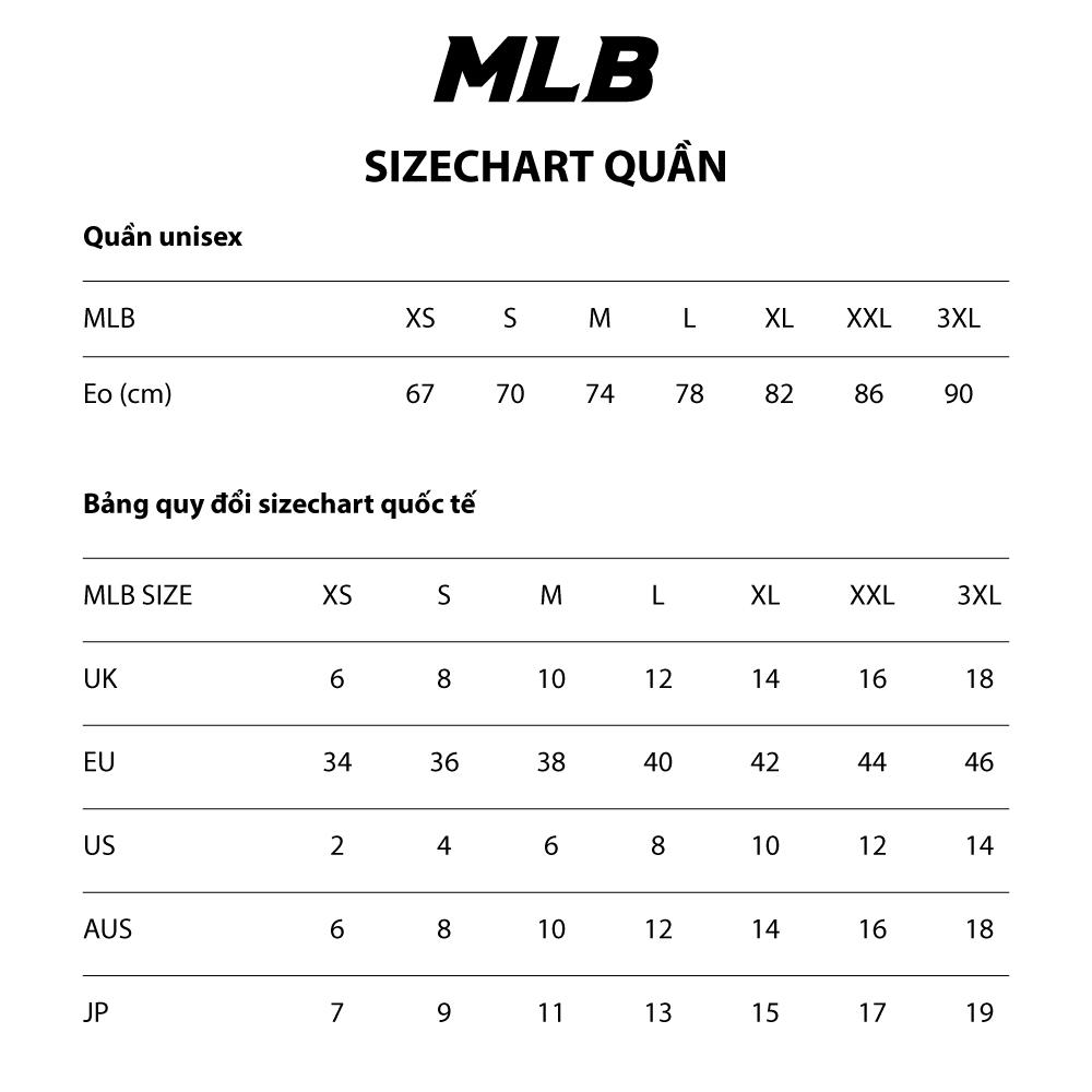 MLB - Quần jogger unisex Basic Mega Logo 3APTB0434-43BRD